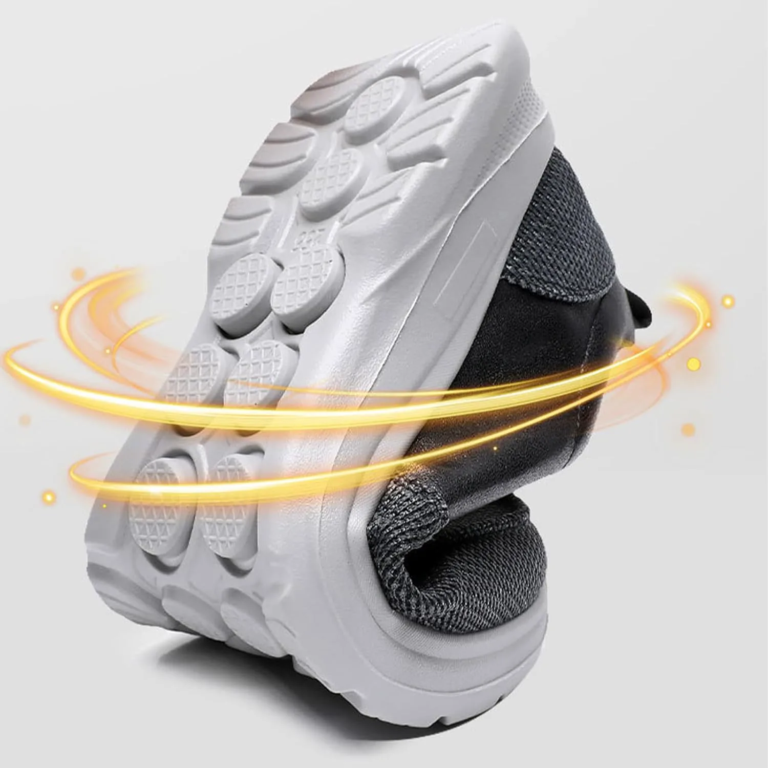 

Мужские мокасины на ленточной подошве из холщовой ткани, комфортные и легкие прогулочные туфли, модные и прочные кроссовки для улицы Crepuscute, коричневый