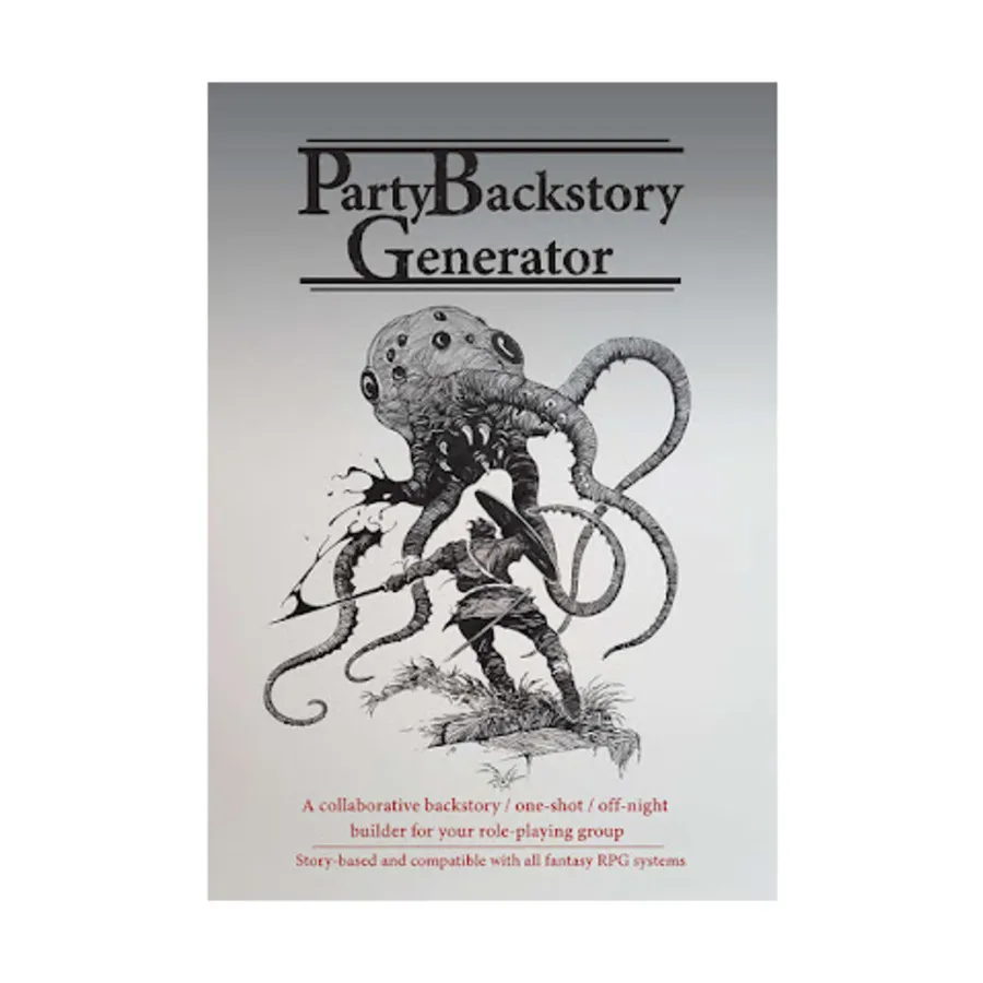 

Party Backstory Generator, Role Playing Games (Severed Books), мягкая обложка