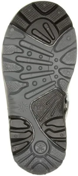 

Сапоги Kamik Rocket с утеплителем для снега - водонепроницаемый верх и детская водонепроницаемая обувь - снегоступы с легкой фиксацией шнурков для детей - съемная утепленная стелька - средняя застежка на липучке, черный