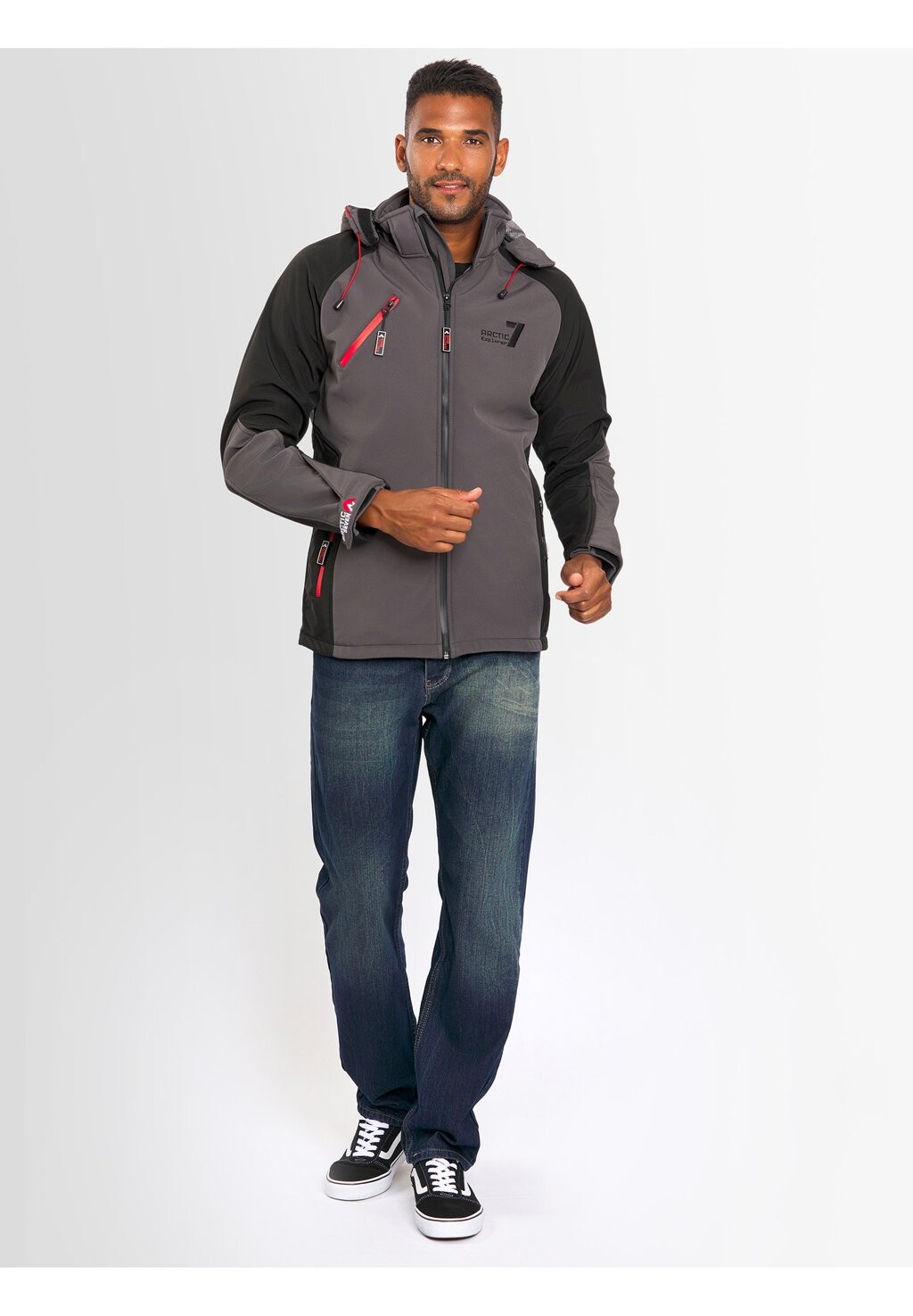 

Куртка для активного отдыха SOFTSHELL Arctic Seven, цвет dunkelgrau