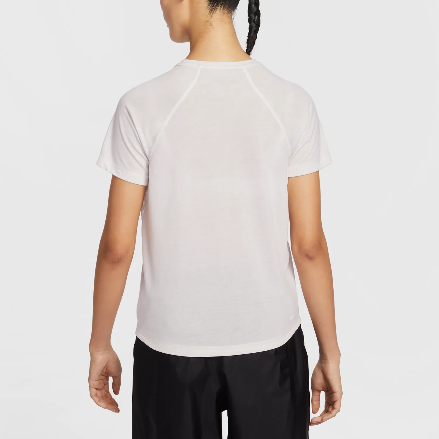 Футболка для бега ACG DRI FIT женская Nike, Phantom Gray White/Peak White — фото 3