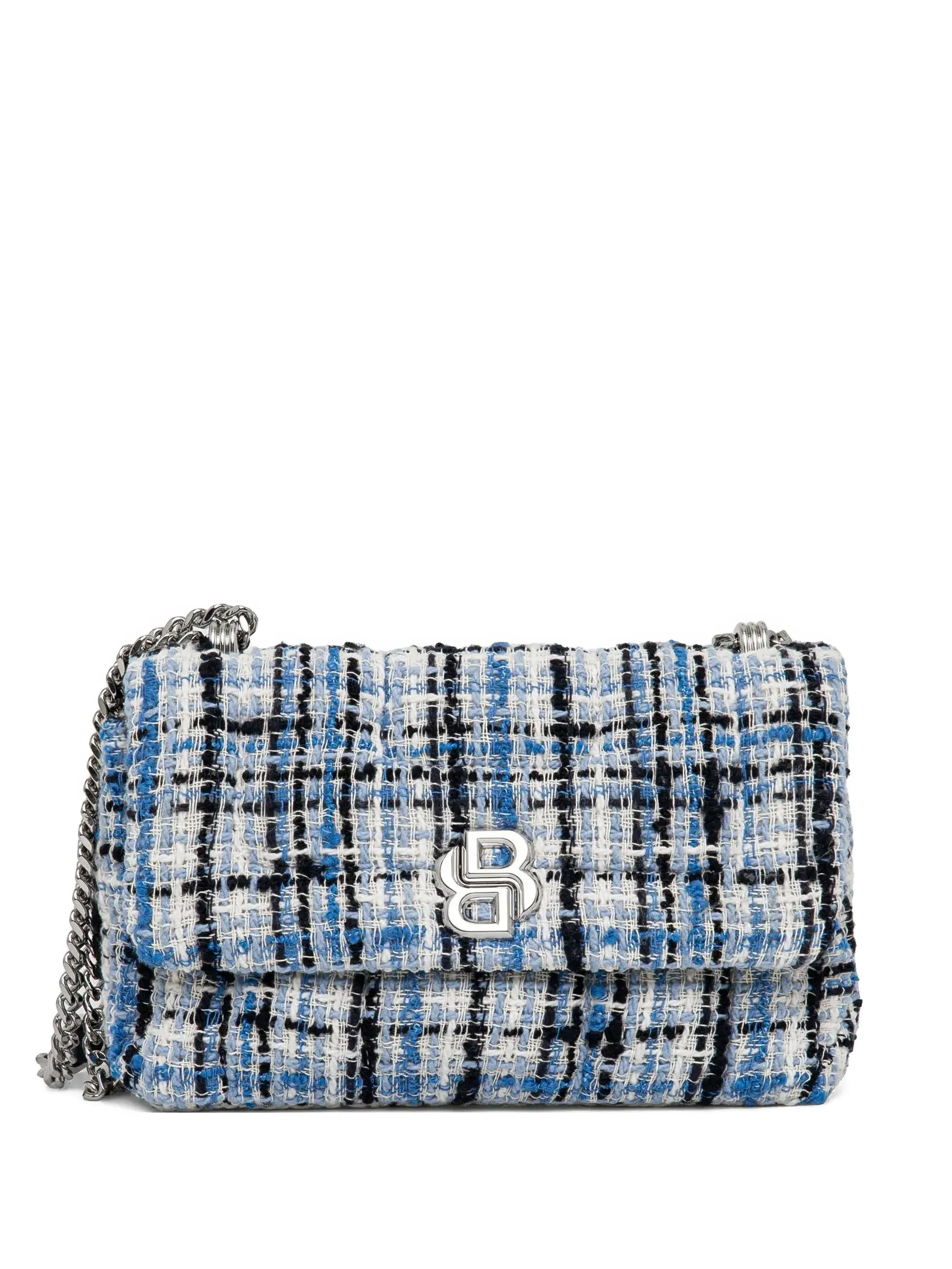 

Твидовая сумка через плечо Boss, синий