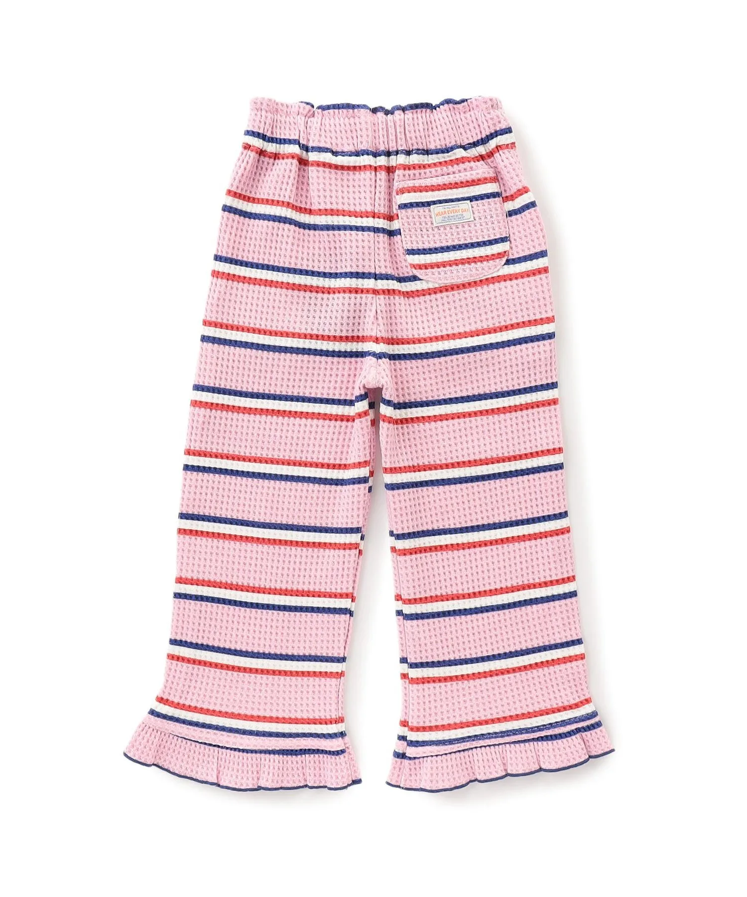 Детские штаны waffle из 100% cotton BREEZE baby pink — фото 3