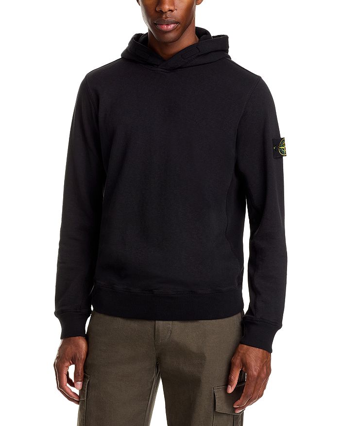 

Толстовка с капюшоном Stone Island, черный