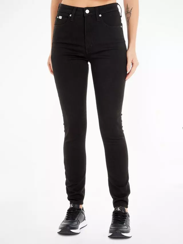 

Джинсы Calvin Klein High Rise Super Skinny, черный