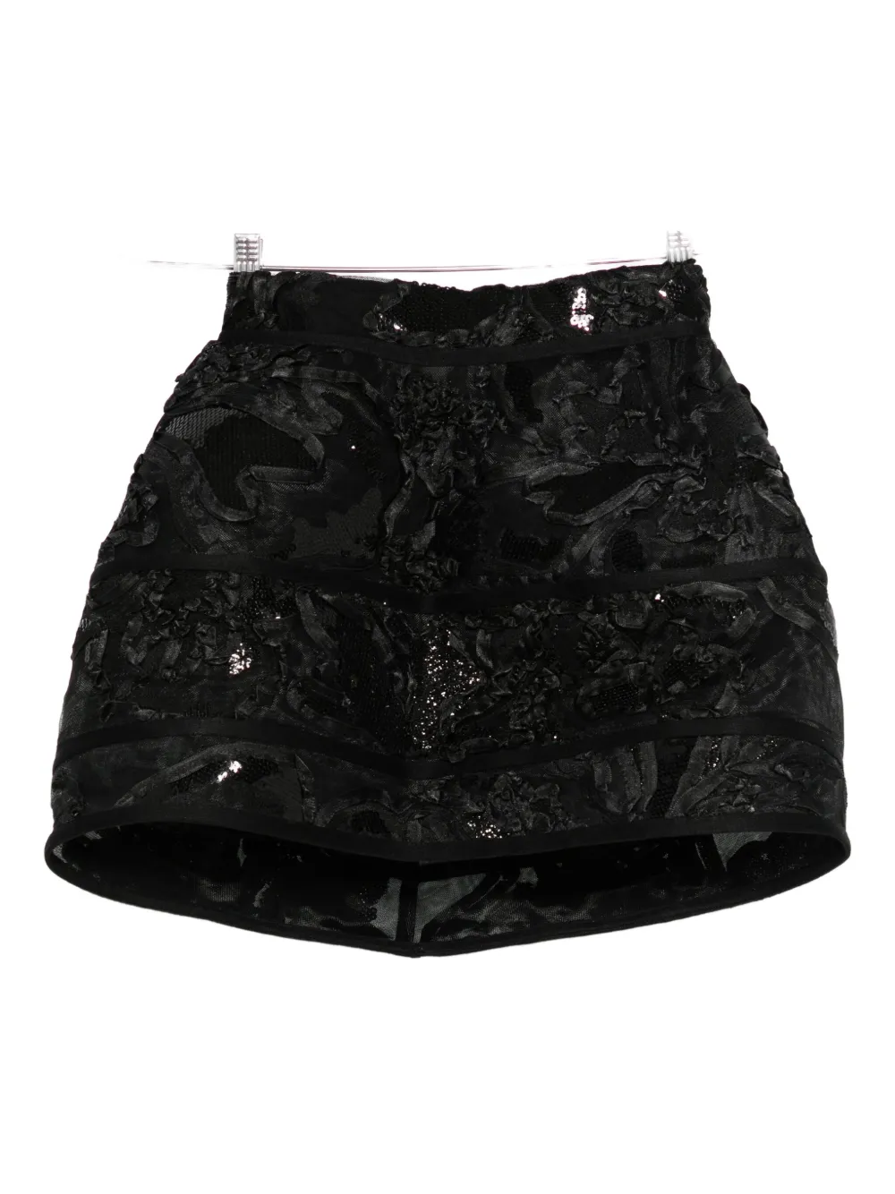 

Юбка с вышивкой Mitiliane Couture, черный