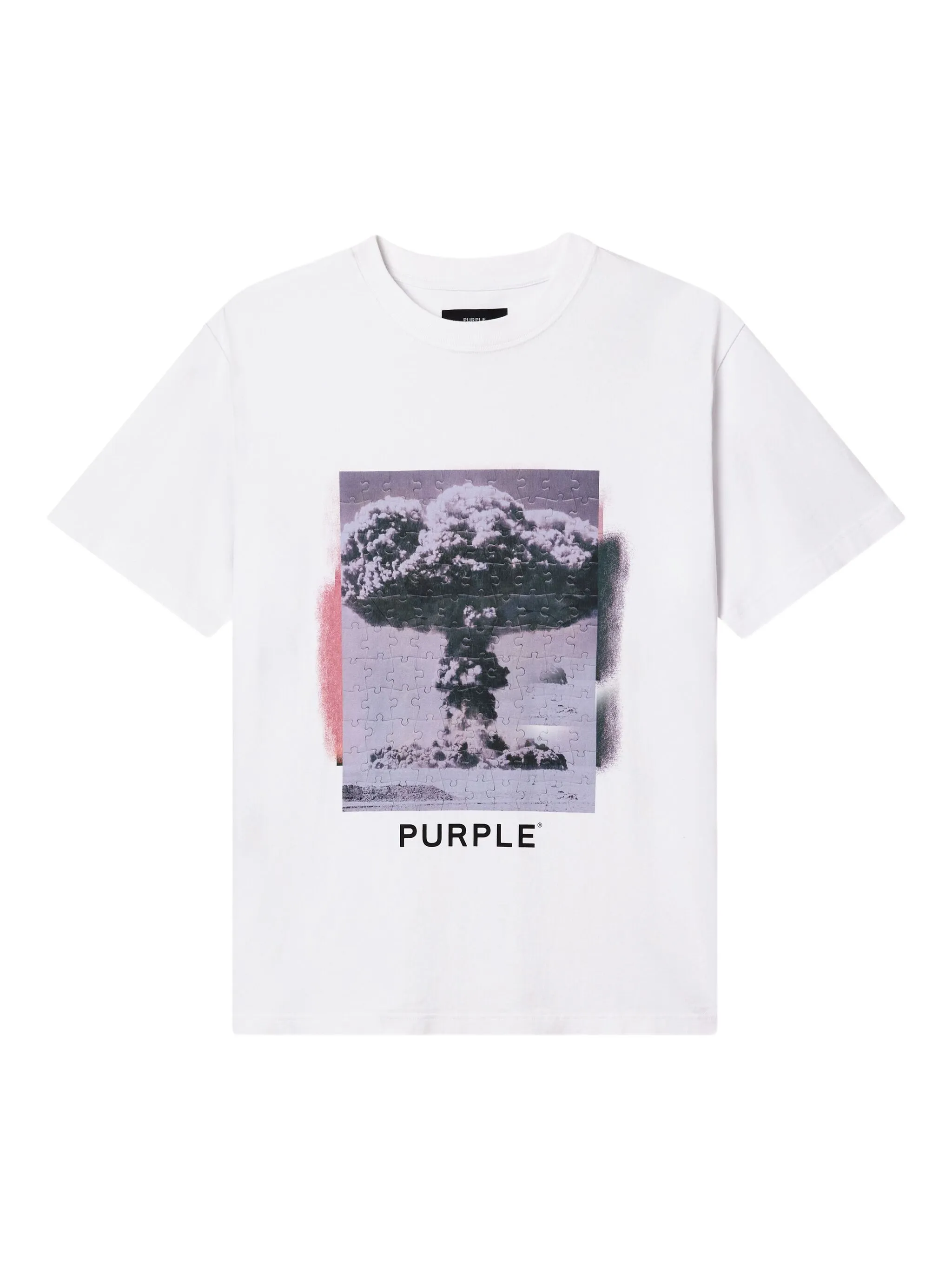 

Футболка с принтом Purple Brand, белый