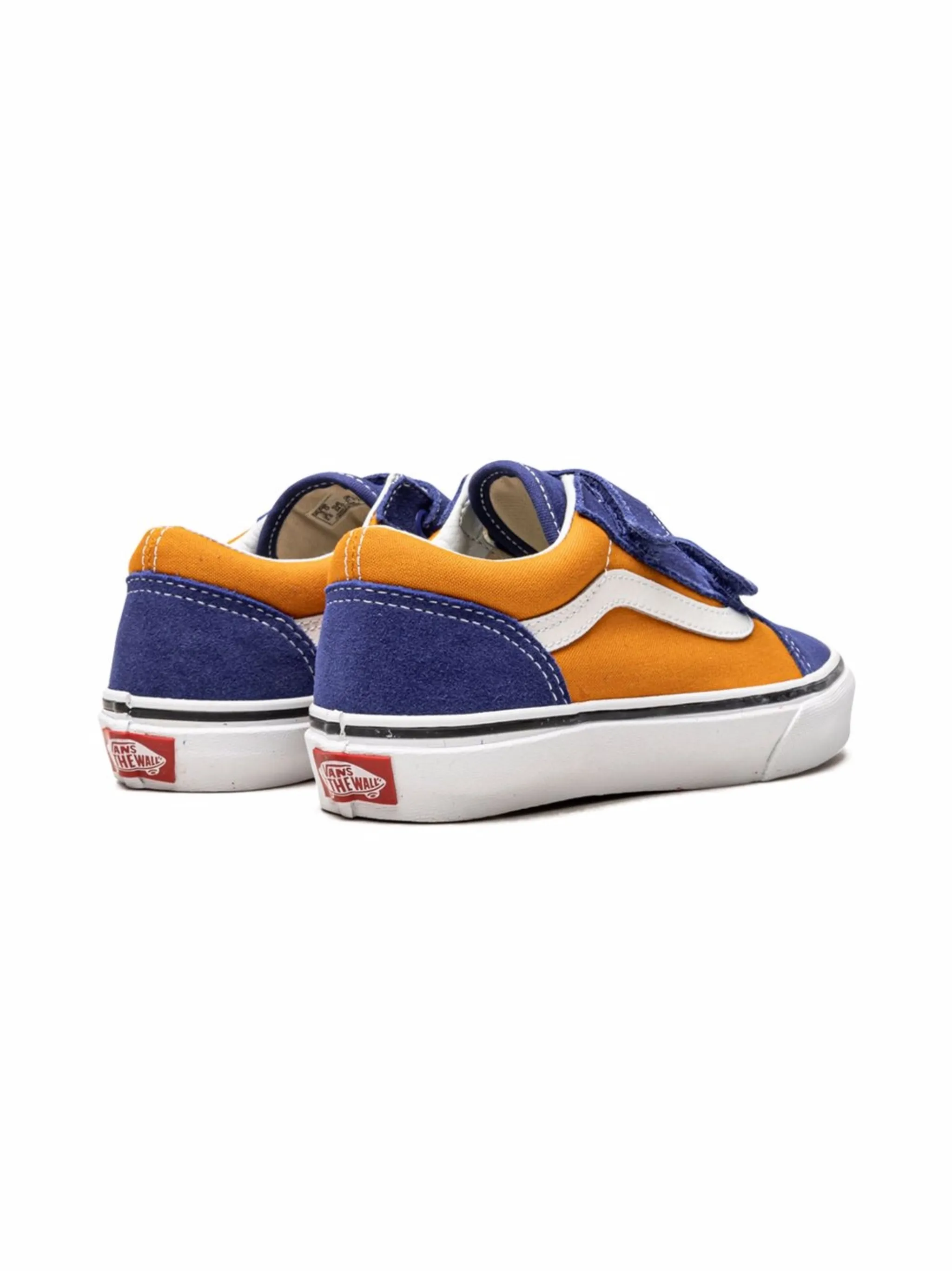 Кеды Old Skool на липучках Vans Kids, оранжевый — фото 3