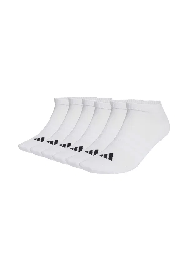 Носки спортивные Adidas Performance Cushioned Essentials Low Cut 6 Pair Pack, белый