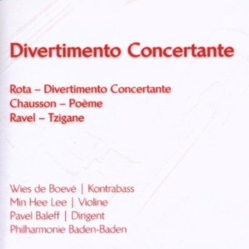 

CD диск Rota / Phil Baden-Baden: De Boeve Wies / Hee: Divertimento Concertante