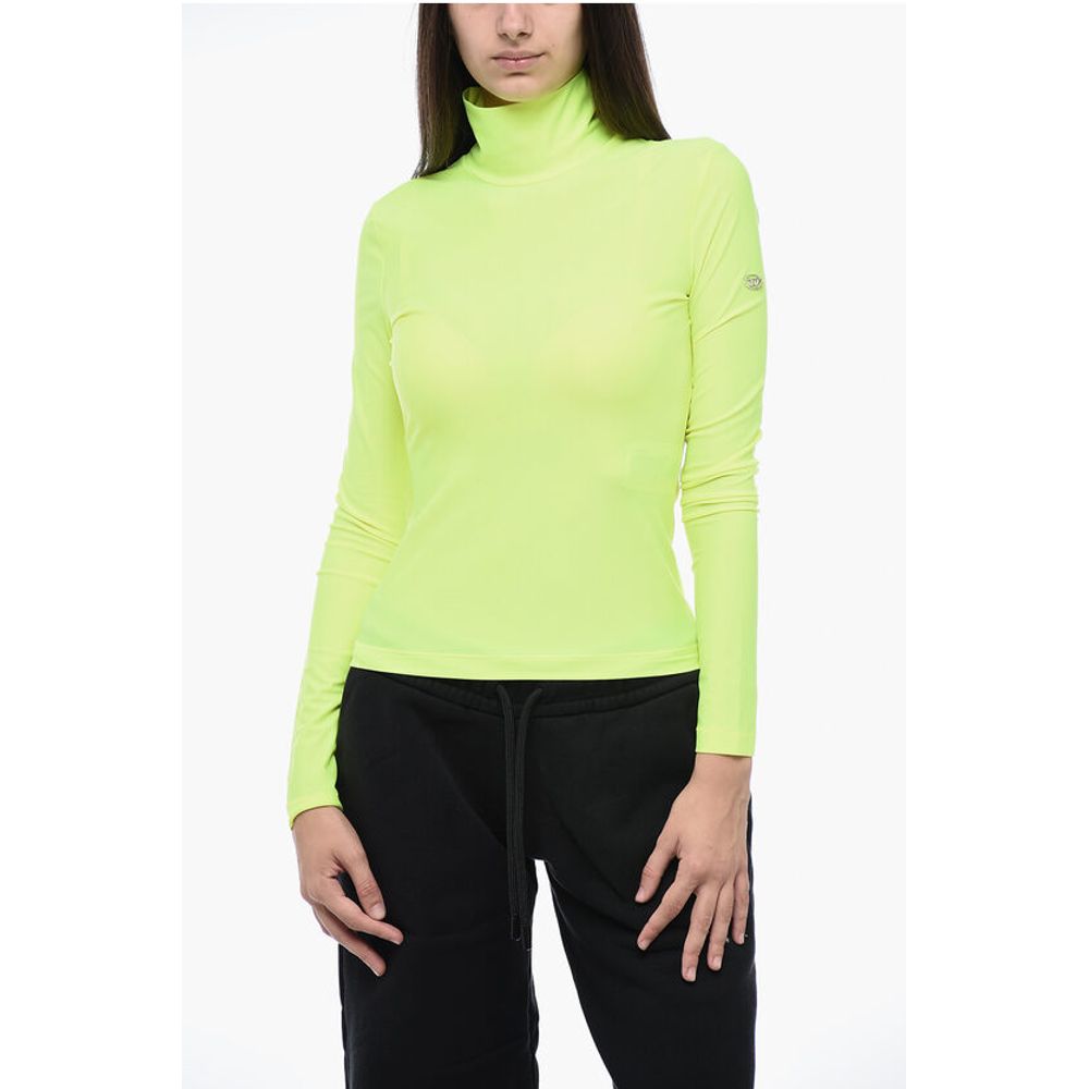 

Эластичный топ T-URTLE_G1 с водолазкой Diesel, Yellow