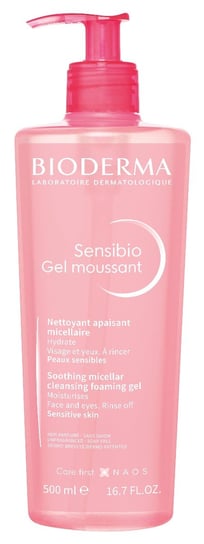 

Успокаивающий мицеллярный гель, 500 мл Bioderma, Sensibio Gel Moussant