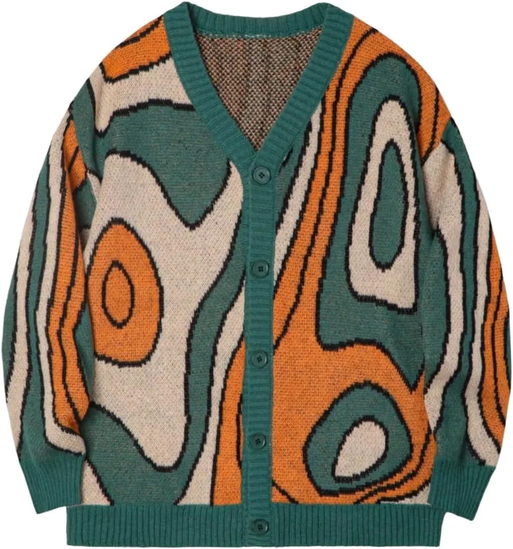 

Кардиган мужской Floerns с длинным рукавом и принтом