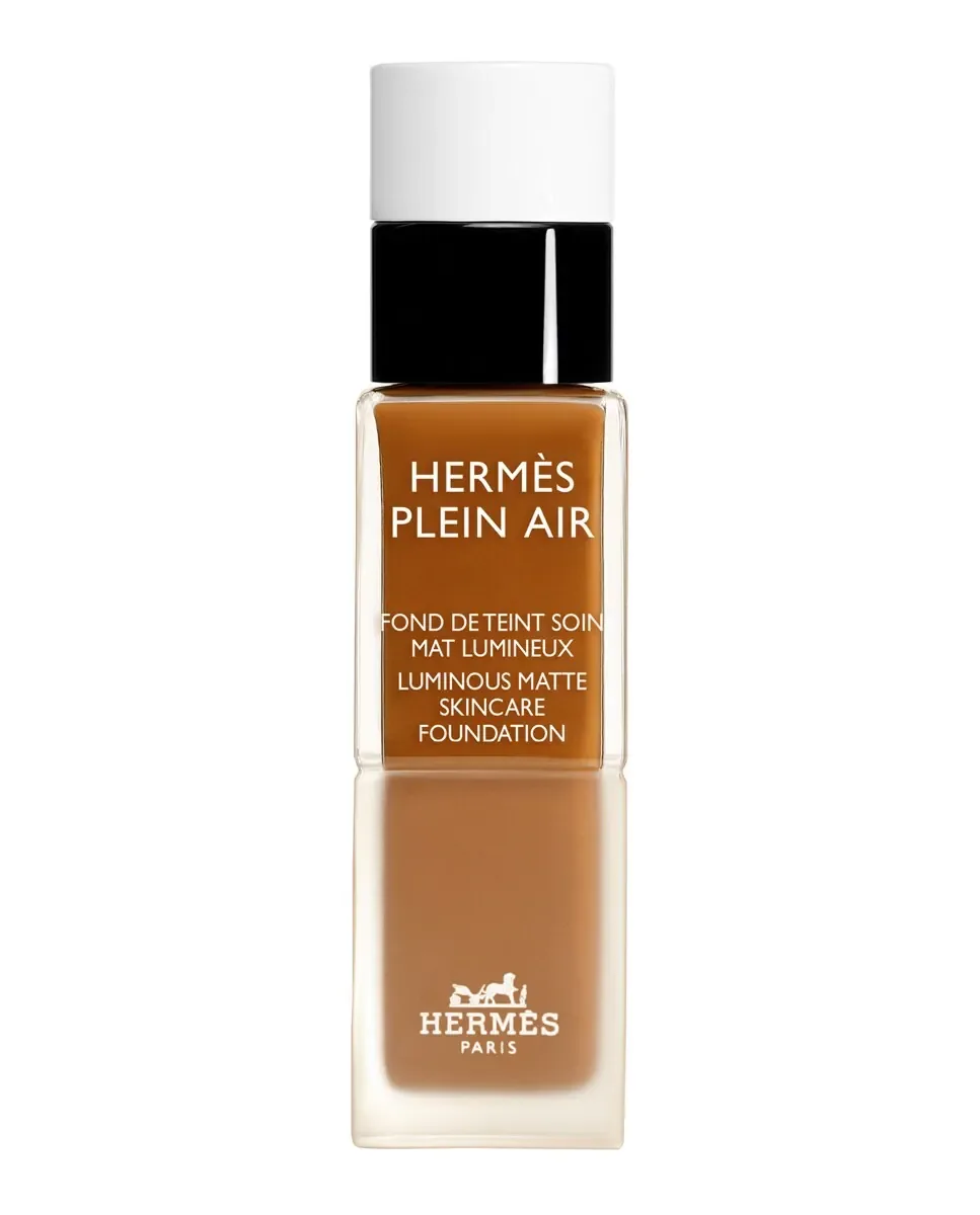 База для макияжа ухаживающая, сияние, матовая, Plein Air Hermès, Gold