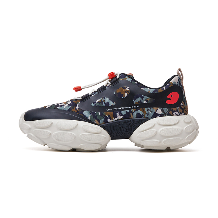 

Кроссовки MuraSon 2 Painted Travel Shoes из коллекции Hazy Shadow & Solid, низкие массивные, мужские U.IN, Jungle Black