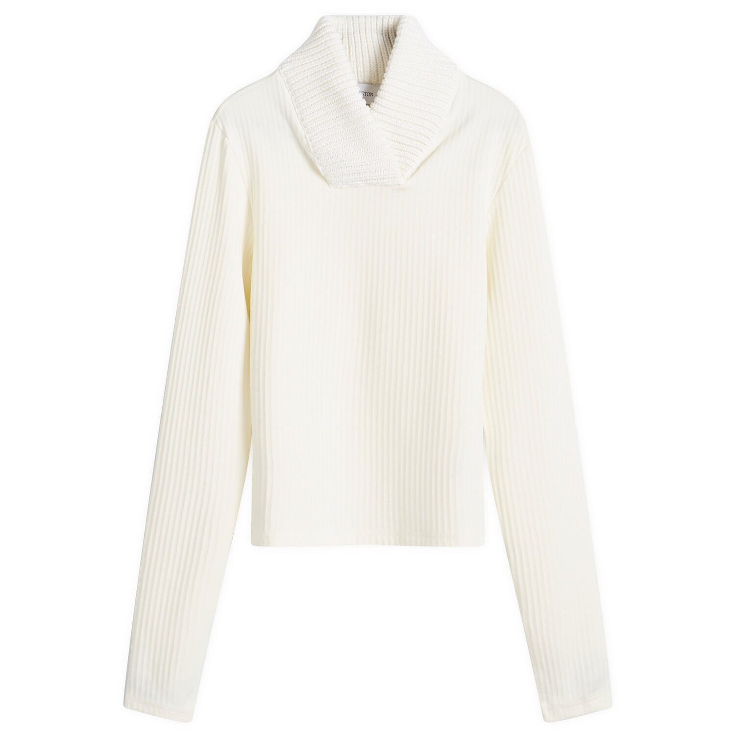 

Топ 16Arlington Cary Wide Rib Knitted Top, экрю