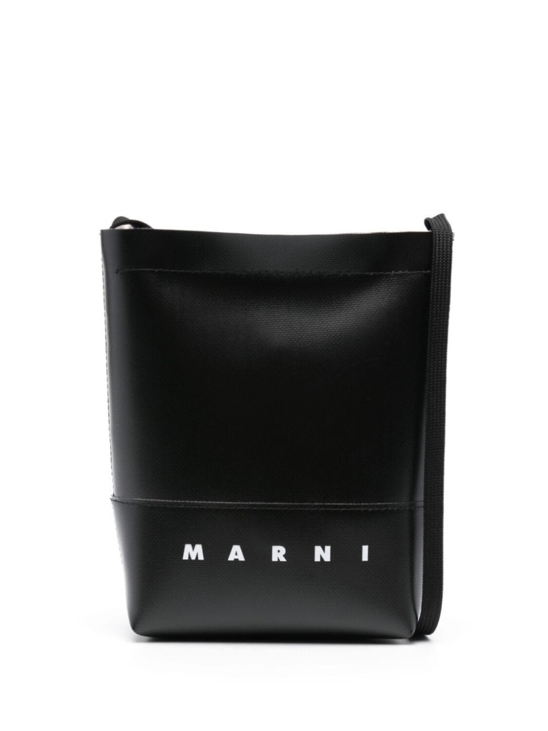 

Marni сумка через плечо с логотипом, черный