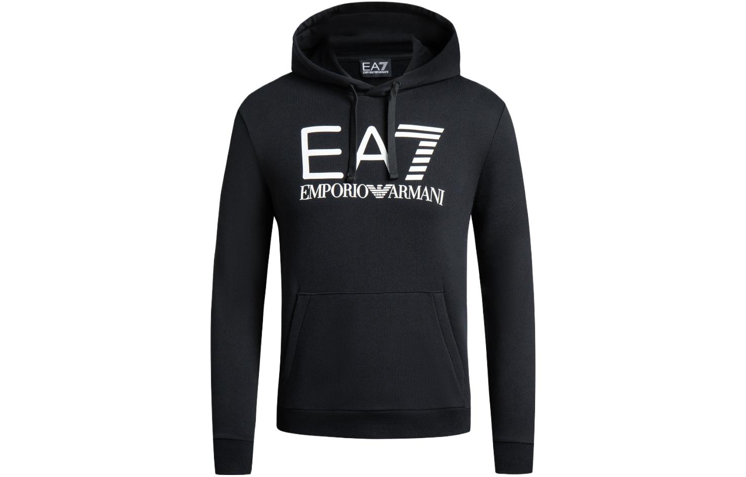 

Свитер мужской черный EA7 FW23 EMPORIO ARMANI