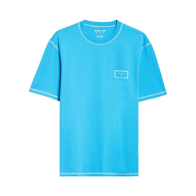 

Футболка Martine Rose Classic T-Shirt Blue, синий