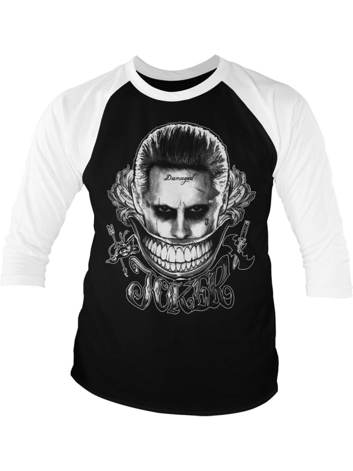 

DC Suicide Squad Белая футболка, Белый, DC Suicide Squad Белая футболка