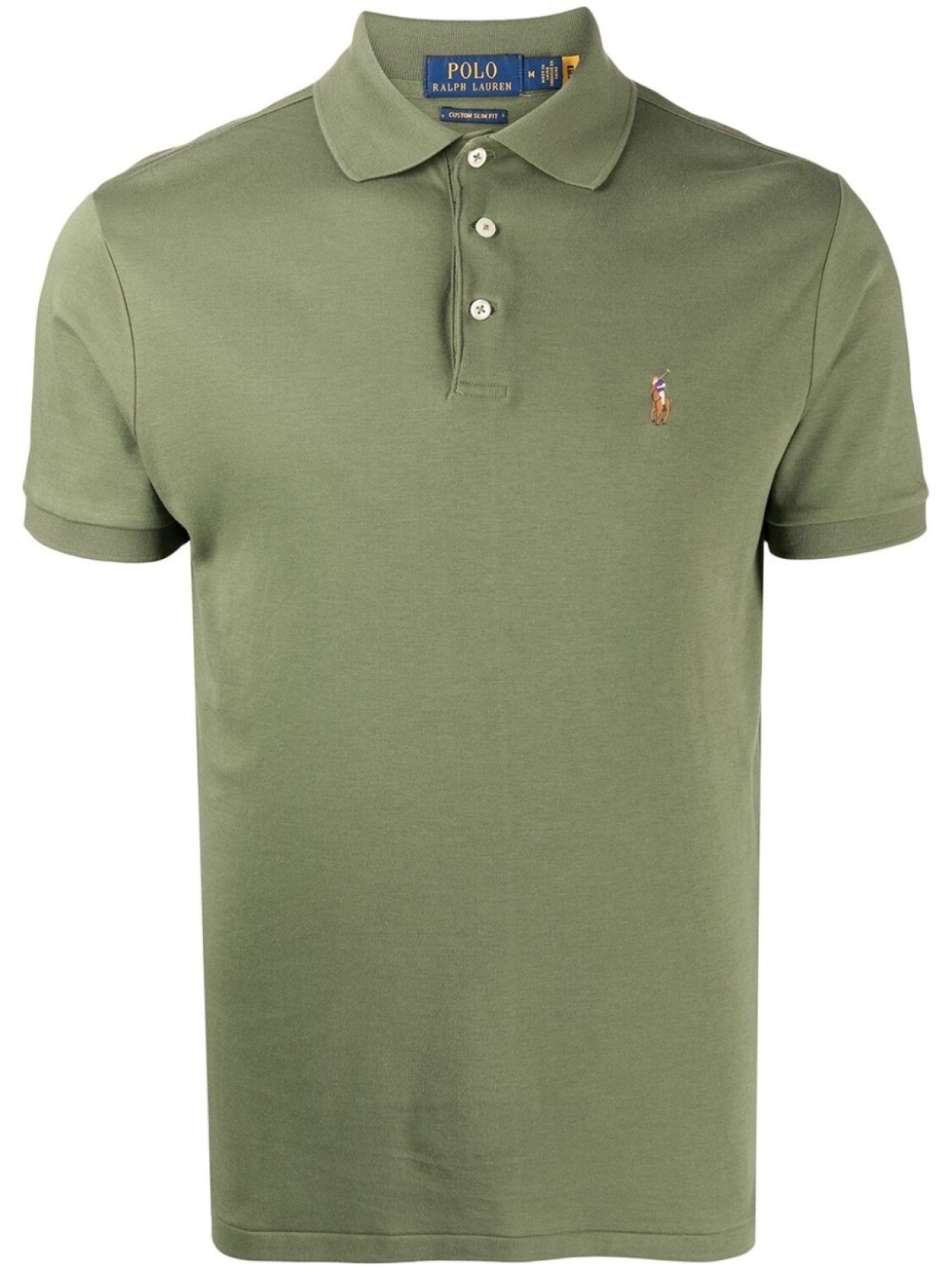 

Polo Ralph Lauren рубашка поло с вышивкой Polo Pony, зеленый