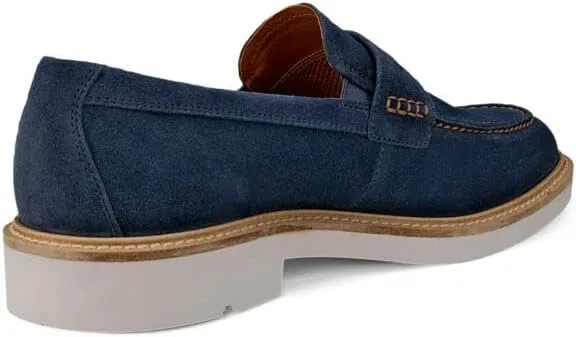 Лоферы замшевые ECCO London Penny Loafer, омбре замша — фото 3