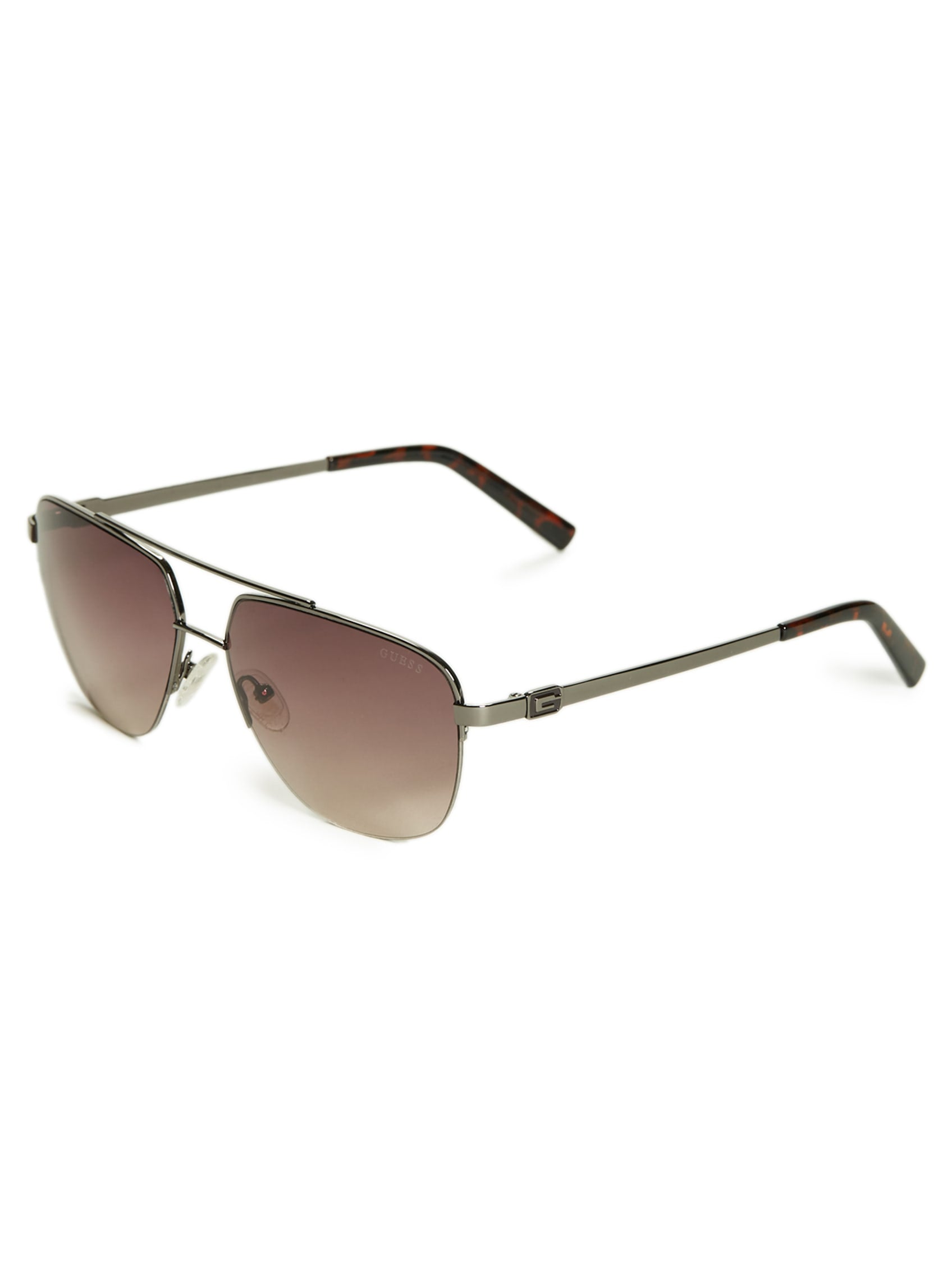 

Солнцезащитные очки Metal Navigator Guess Factory, черный