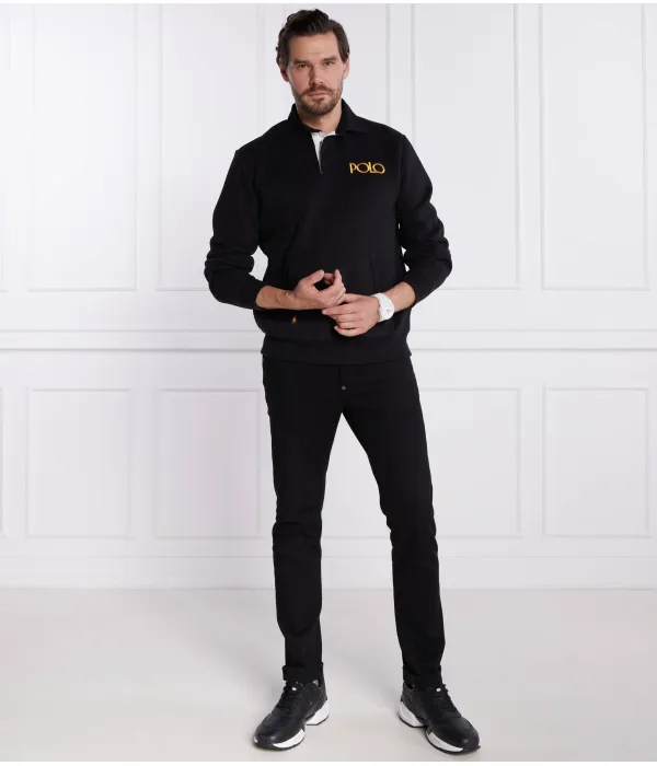 Толстовка Loose fit Polo Ralph Lauren, черный — фото 2