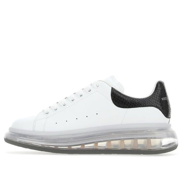 

Кроссовки oversized sneaker 'clear sole' Alexander Mcqueen, белый