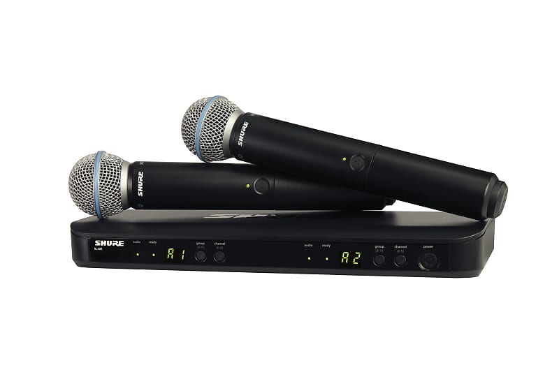 

Микрофон Shure BLX288/B58-H9-U