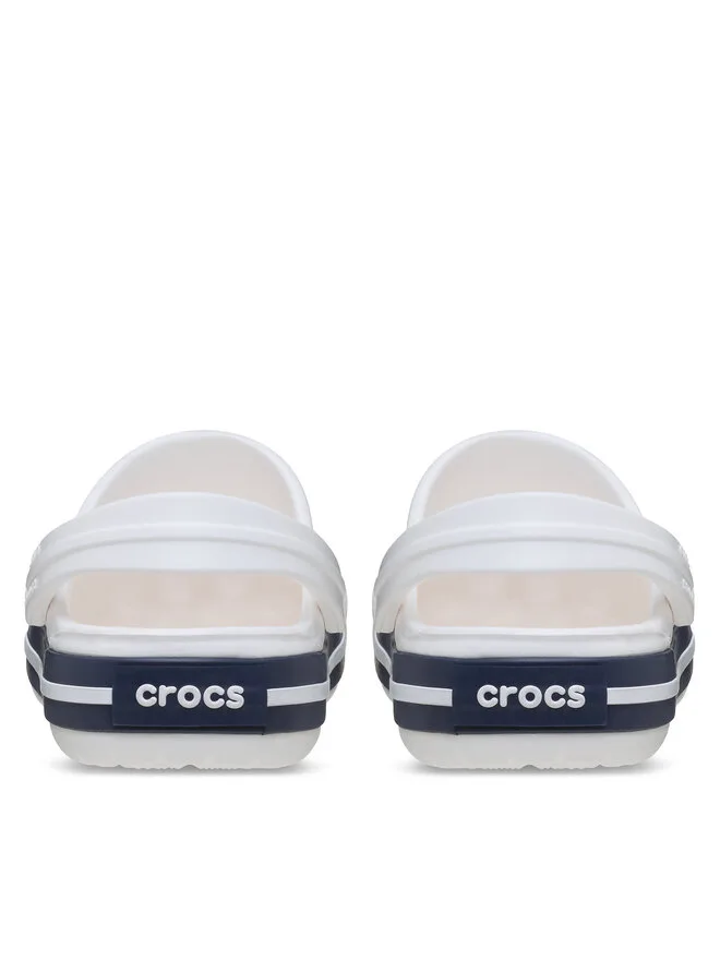 Crocs Crocband Clog T 207005 белые мюли — фото 3