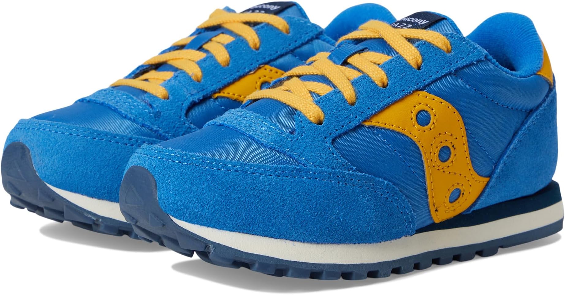 

Кроссовки Saucony Kids Originals Jazz Original, цвет Grey/Blue/Yellow