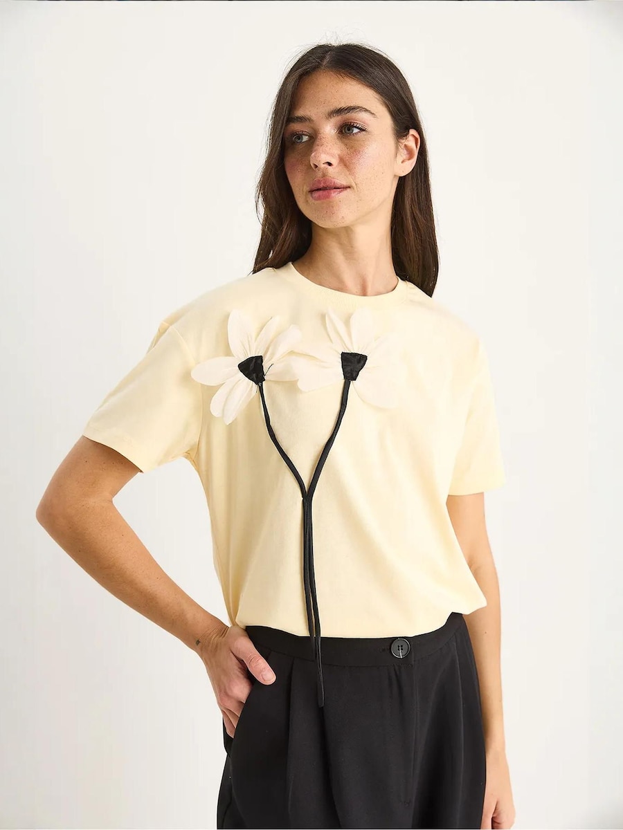 

Рубашка Bianco Lucci, пастельно-желтый