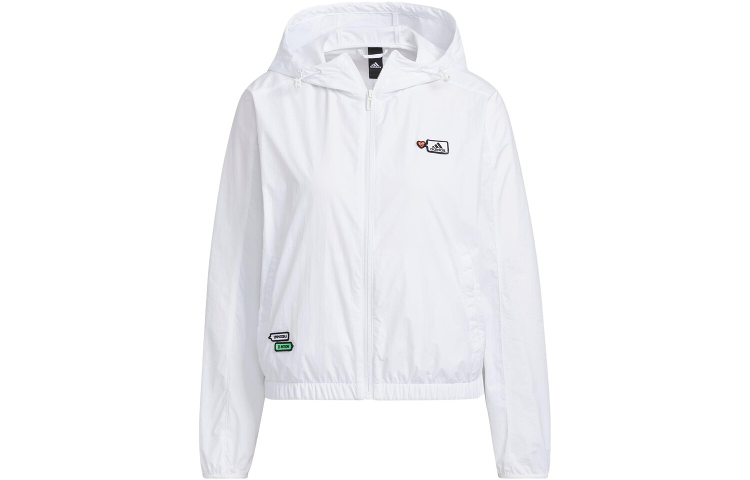 

X SEEBIN Совместная куртка SS23 женская белая Adidas, Белый, X SEEBIN Совместная куртка SS23 женская белая Adidas