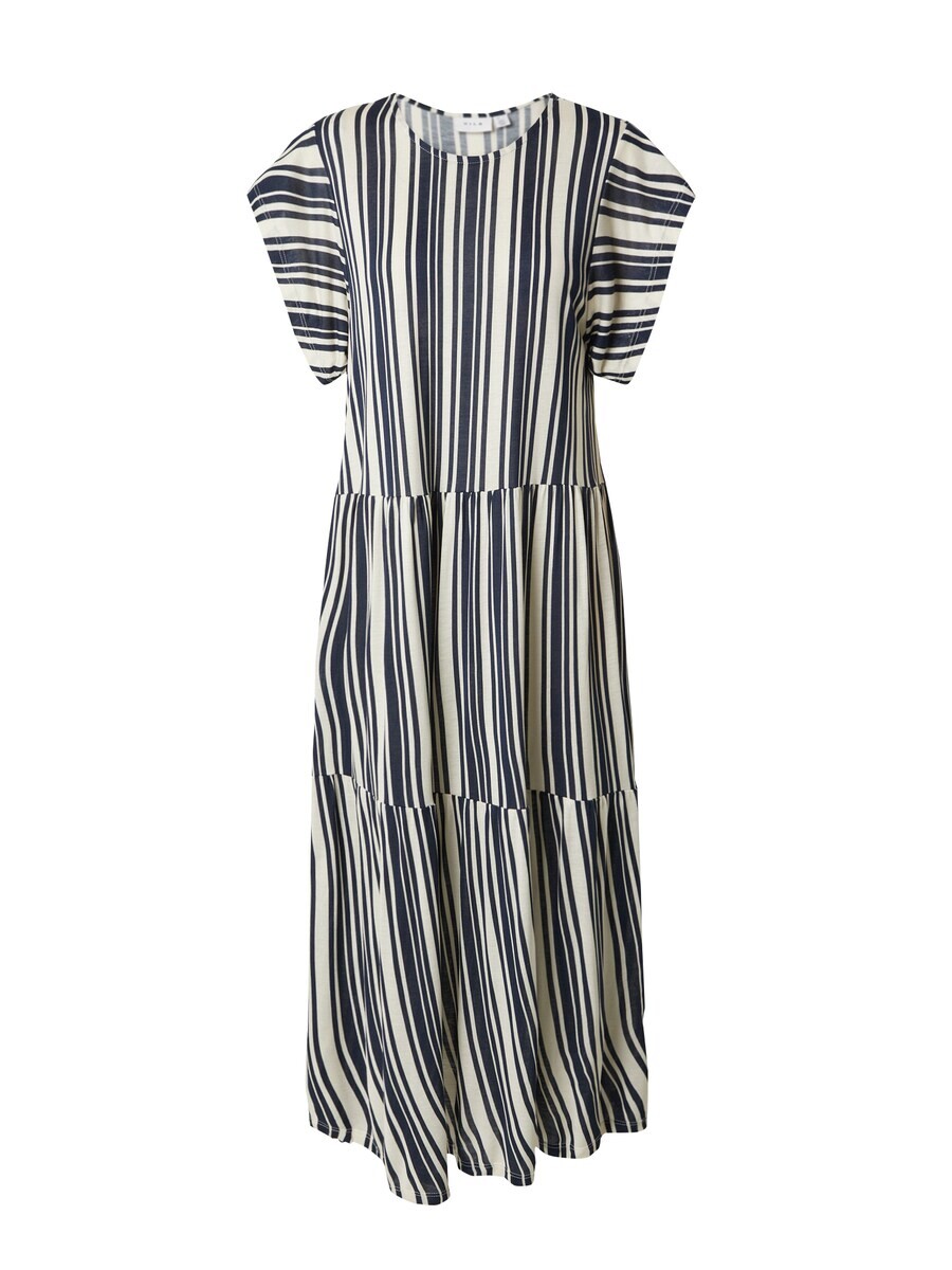 

Платье из джерси VILA Dress Summer, цвет ecru/marine blue