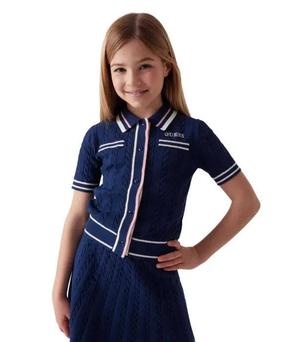 Кардиган MINI ME regular fit Guess Active, темно-синий