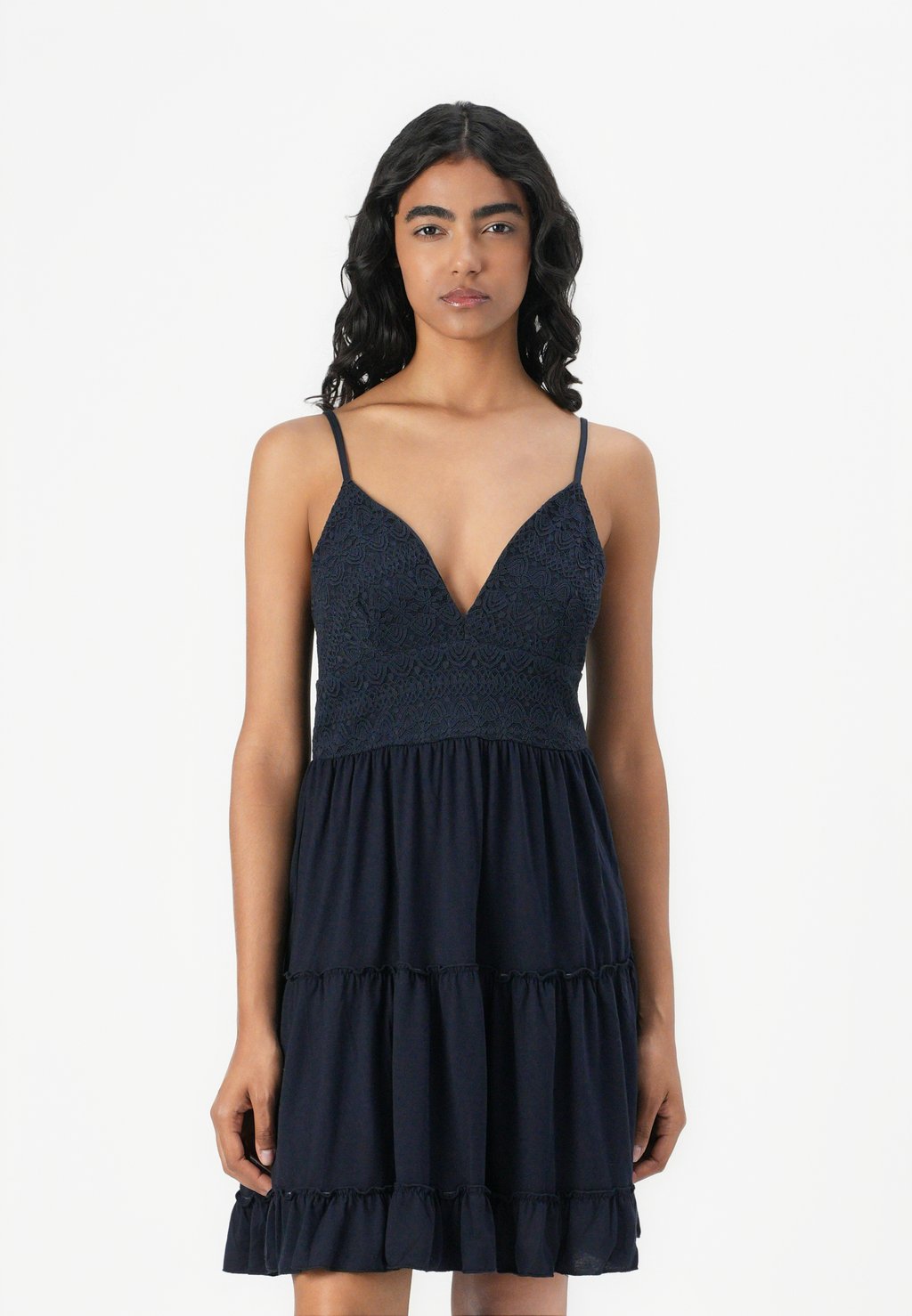 

Повседневное платье VIAGNES DRESS VILA, темно-синий