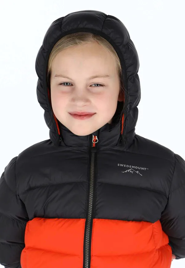 Пуховая куртка östersund Swedemount, Charcoal Orange — фото 3