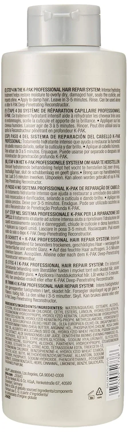 Интенсивный увлажнитель «K-Pak Intense Hydrator» от Joico, 1000 мл Joico — фото 2