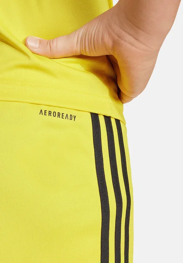 Шорты молодежные Squadra Adidas Performance, желто-черные — фото 2