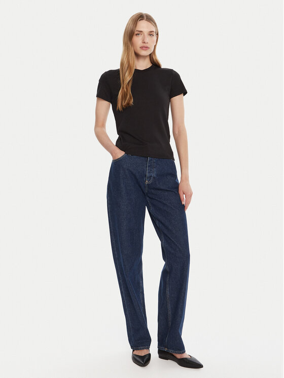 Футболка regular fit LV044C216G Calvin Klein, чёрный — фото 2