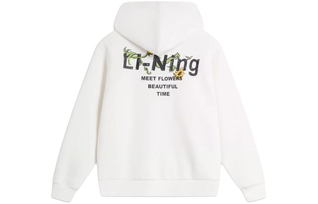 

Толстовка LiNing Sports Life Collection женская, цвет слоновая кость