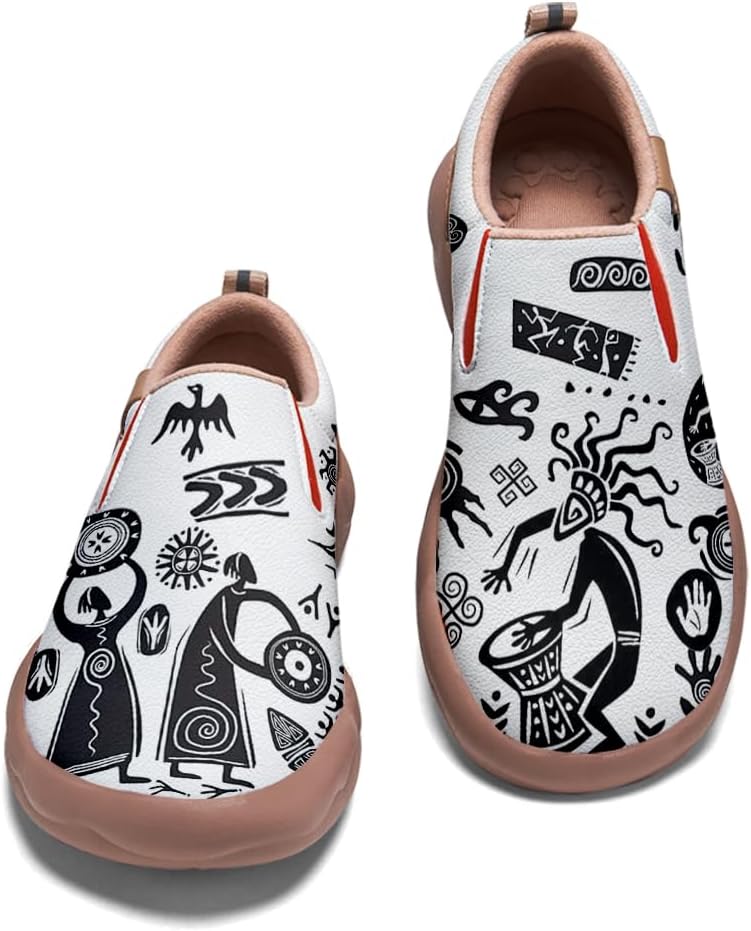 

Мужские кроссовки с граффити, слипоны для повседневной прогулки и путешествий, легкие удобные лоферы Onehorse, Graffiti_13