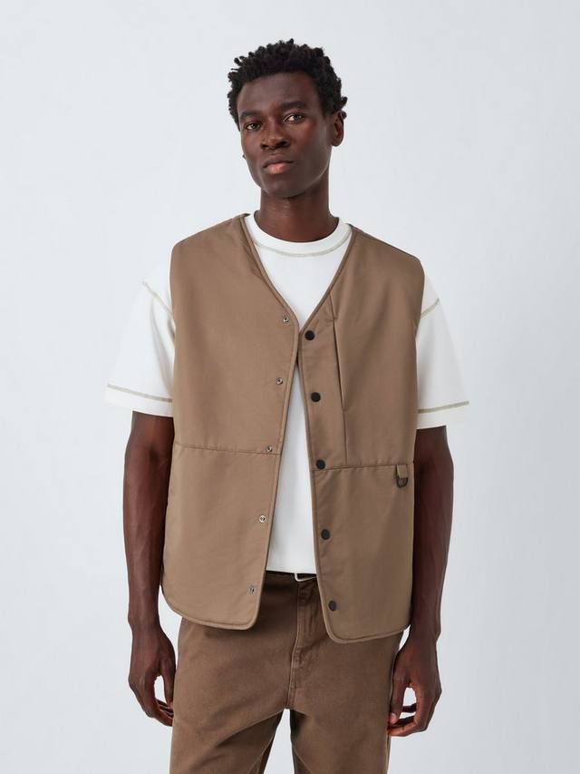 

Стираный утилитарный жилет Kin, Brown
