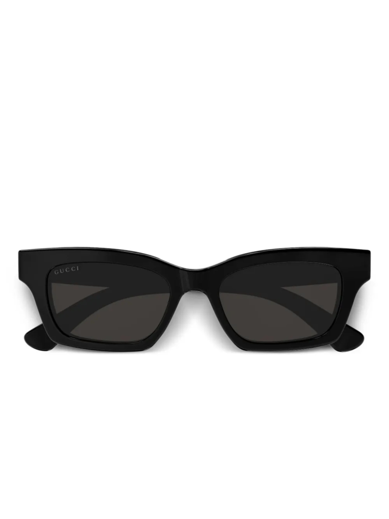 

Gucci Eyewear солнцезащитные очки в прямоугольной оправе, черный