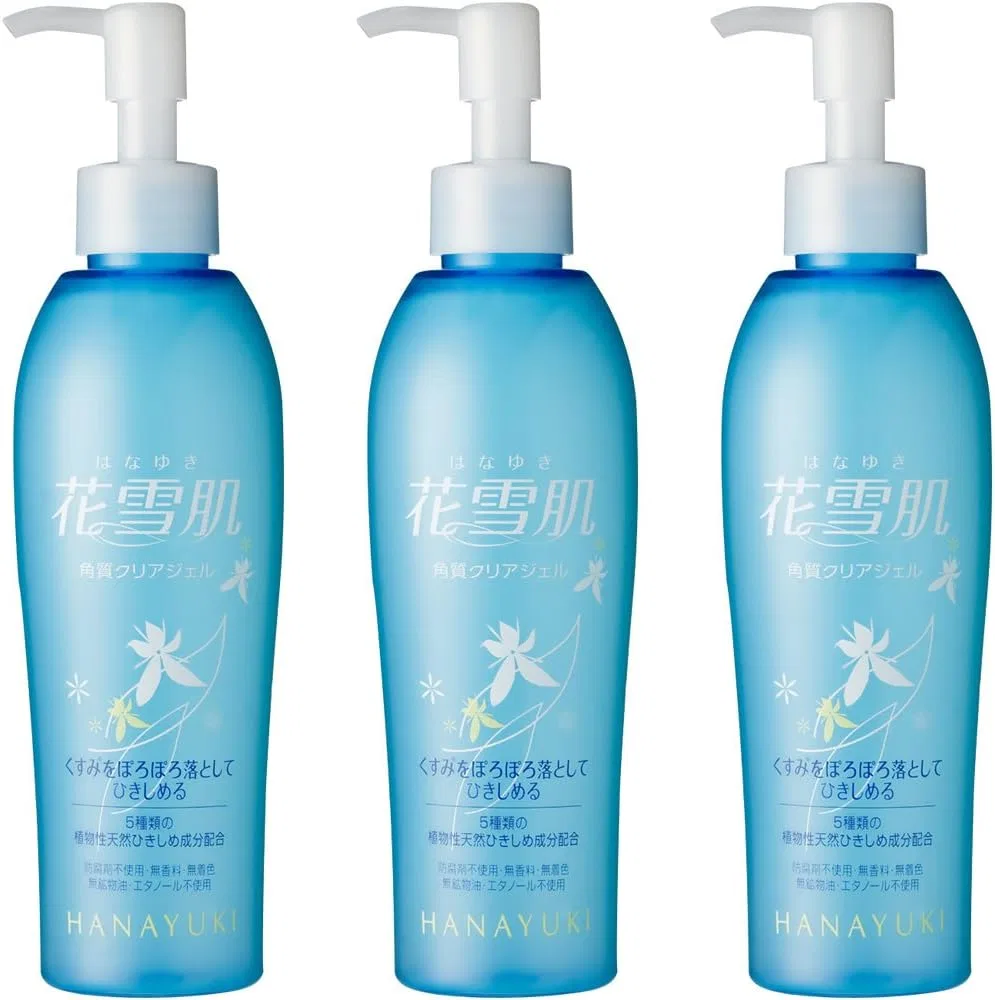 Маска для лица Hana Yukihada — Гель- для лица Hanayuki Skin Exfoliating Clear Gel Plus, , , без отдушки, 200 мл