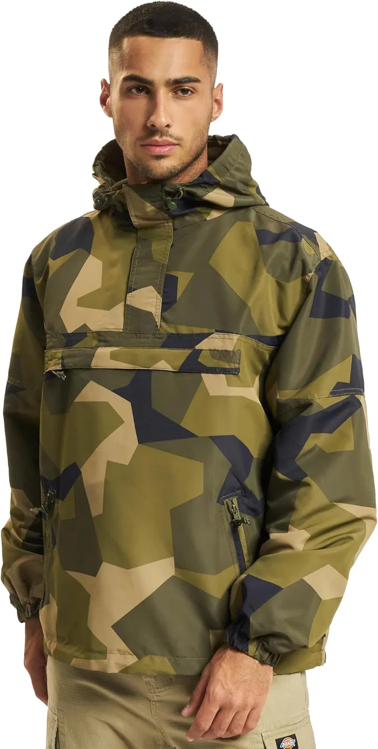 Ветровка мужская Brandit, Swedish Camo M90 — фото 3