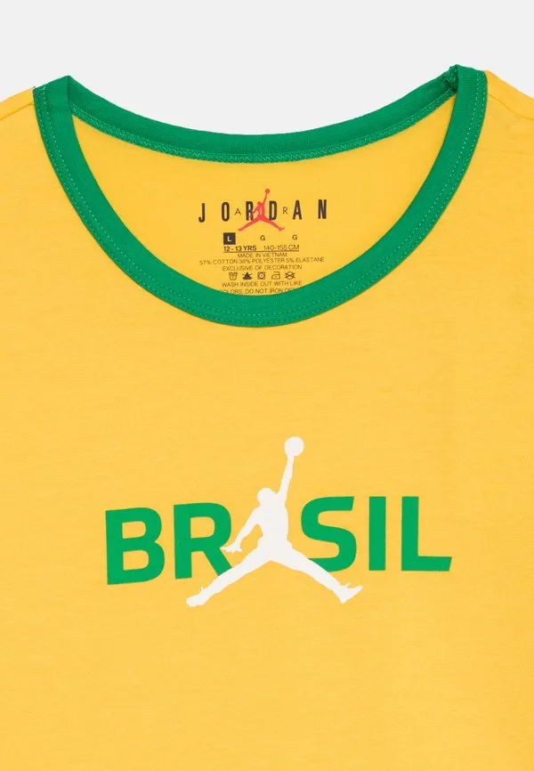 Футболка с принтом Jordan, Yellow — фото 4