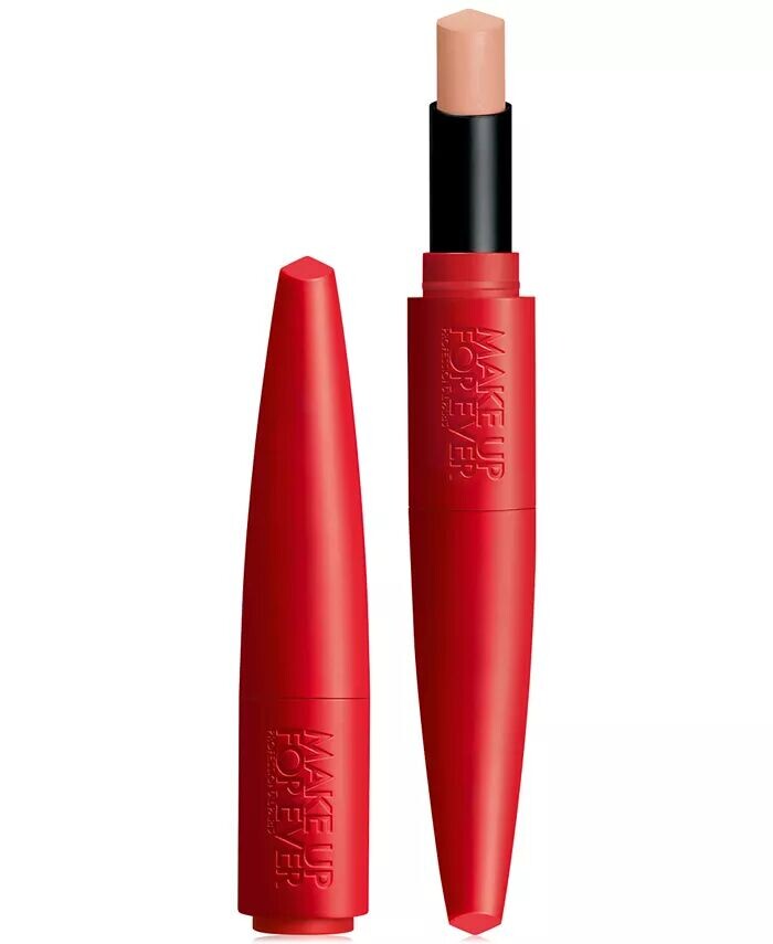 

Матовая губная помада Rouge Artist For Ever Matte Make Up For Ever, цвет 424 - Flaming Hot Red