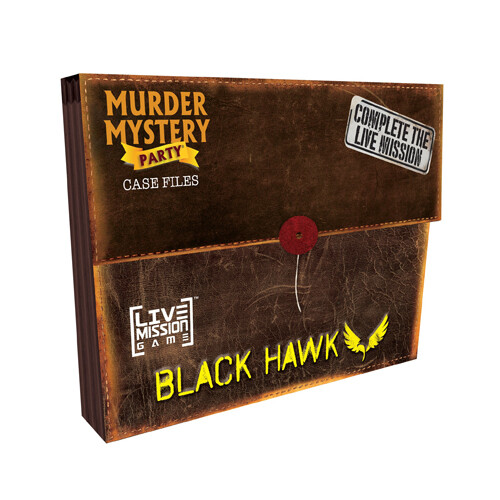 

Настольная игра Murder Mystery Party Case Files: Black Hawk Live Mission Game